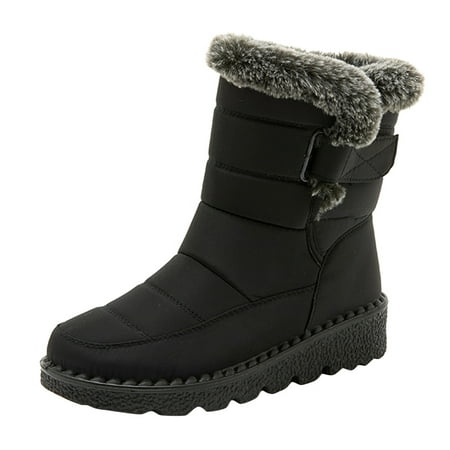 Fashion Women Winter Water Proof Flat Hook Loop Keep Warm Snow Boots Comfortable Mid Boots Shoes
Fashion Women Winter Water Proof Flat Hook Loop Keep Warm Snow Boots Comfortable Mid Boots Shoes
