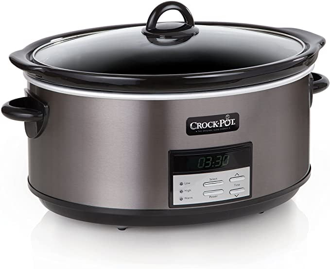 Crock Pot Slow Cooker Quart Programmable Slow Cooker With Digital 22100 Hot Sex Picture 