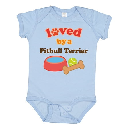 Inktastic Pitbull Terrier Loved by a (Dog Breed) Boys or Girls Baby Bodysuit
Inktastic Pitbull Terrier Loved by a (Dog Breed) Boys or Girls Baby Bodysuit