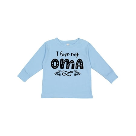 Inktastic I Love My Oma with Hearts Gift Toddler Boy or Toddler Girl Long Sleeve T-Shirt
Inktastic I Love My Oma with Hearts Gift Toddler Boy or Toddler Girl Long Sleeve T-Shirt