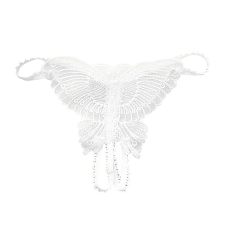 ZMHEGW Underwear Women Seamless Transparent Lace Butterfly Panties Thong Solid Color
ZMHEGW Underwear Women Seamless Transparent Lace Butterfly Panties Thong Solid Color
