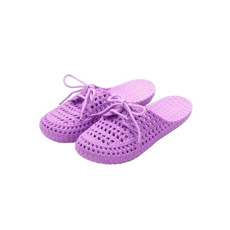 Gomelly Women Waterproof Water Shoe Casual Hollow Out Slides Indoor Outdoor Walking Non-Slip Closed Toe Mules Light Purple US 9
Gomelly Women Waterproof Water Shoe Casual Hollow Out Slides Indoor Outdoor Walking Non-Slip Closed Toe Mules Light Purple US 9