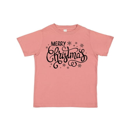 Inktastic Merry Christmas Hand Lettering with Snowflakes in Black Gift Toddler Boy or Toddler Girl T-Shirt
Inktastic Merry Christmas Hand Lettering with Snowflakes in Black Gift Toddler Boy or Toddler Girl T-Shirt