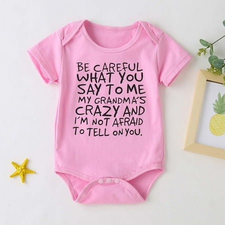 Tejiojio Girls and Toddlers Soft Cotton Clearance Toddler Baby Girls Boys Short Sleeve Letter Print T-Shirt Jumpsuit Romper
Tejiojio Girls and Toddlers Soft Cotton Clearance Toddler Baby Girls Boys Short Sleeve Letter Print T-Shirt Jumpsuit Romper