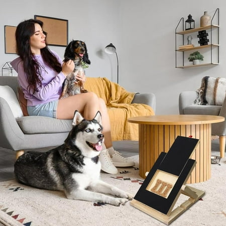 Wooden Slide Out Dog Scratch Pad Durable & Lint For Care Pet Supply Sandpaper Scratch Board Dog Food Bowl Holder with Storage Pet Bowl Mats for Food And Water Set
Wooden Slide Out Dog Scratch Pad Durable & Lint For Care Pet Supply Sandpaper Scratch Board Dog Food Bowl Holder with Storage Pet Bowl Mats for Food And Water Set