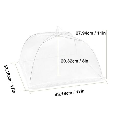 4pcs Mesh Screen Food Cover 14/17 Inches Fine Mesh Food Covers Tent for Outdoor Picnic Barbecue Party
4pcs Mesh Screen Food Cover 14/17 Inches Fine Mesh Food Covers Tent for Outdoor Picnic Barbecue Party