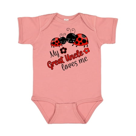 Inktastic My Great Uncle Loves Me with Cute Ladybugs Gift Baby Boy or Baby Girl Bodysuit
Inktastic My Great Uncle Loves Me with Cute Ladybugs Gift Baby Boy or Baby Girl Bodysuit