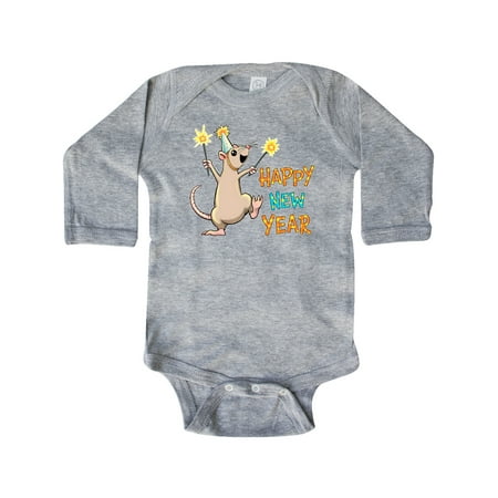 Inktastic Happy New Year Rat with Sparklers in Party Hat Gift Baby Boy or Baby Girl Long Sleeve Bodysuit
Inktastic Happy New Year Rat with Sparklers in Party Hat Gift Baby Boy or Baby Girl Long Sleeve Bodysuit