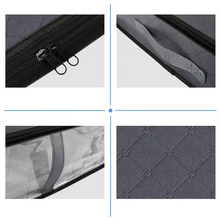 〖Roliyen〗1 Pack Storage Bins Clothes Storage Foldable Blanket Storage Bags Under Bed Storage Containers For Organizing Clothing Bedroom Comforter Closet Dorm Quilts Organizer Black
〖Roliyen〗1 Pack Storage Bins Clothes Storage Foldable Blanket Storage Bags Under Bed Storage Containers For Organizing Clothing Bedroom Comforter Closet Dorm Quilts Organizer Black