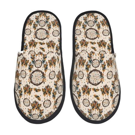 Yiaed Retro Dreamcatcher Print Unisex House Slippers Slip on Warm Shoes Indoor Outdoor with Anti-slip sole-Medium
Yiaed Retro Dreamcatcher Print Unisex House Slippers Slip on Warm Shoes Indoor Outdoor with Anti-slip sole-Medium