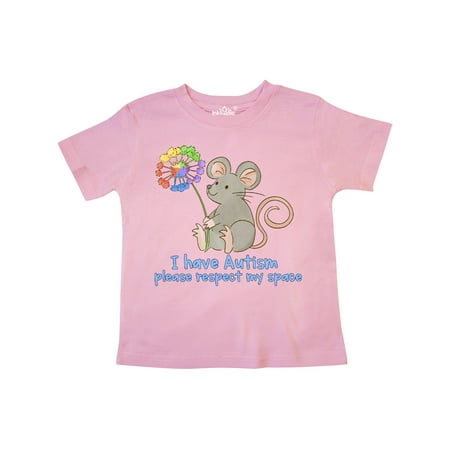 Inktastic I Have Autism Please Respect My Space Mouse with Flower Gift Toddler Boy or Toddler Girl T-Shirt
Inktastic I Have Autism Please Respect My Space Mouse with Flower Gift Toddler Boy or Toddler Girl T-Shirt