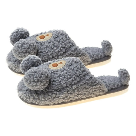 Taluosi Winter Cartoon Cute Bear Warm Soft Plush Shoes Anti Skid Slip On Men Slippers
Taluosi Winter Cartoon Cute Bear Warm Soft Plush Shoes Anti Skid Slip On Men Slippers