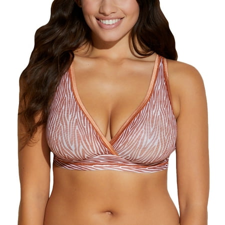 Cosabella Soire Confidence Print CURVY Bralette (SOICP1310) XS Copper Zebra