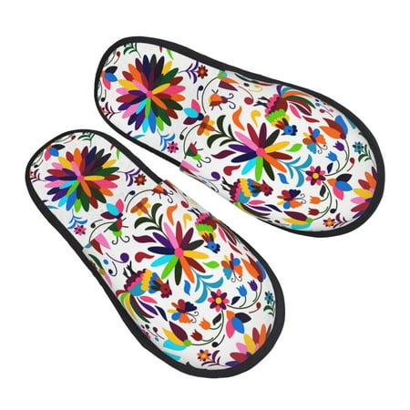 Ocsxa Mens Womens Cozy Memory Foam Scuff Slippers Slip On Warm House Shoes Indoor/Outdoor-Mexican Bright Style
Ocsxa Mens Womens Cozy Memory Foam Scuff Slippers Slip On Warm House Shoes Indoor/Outdoor-Mexican Bright Style