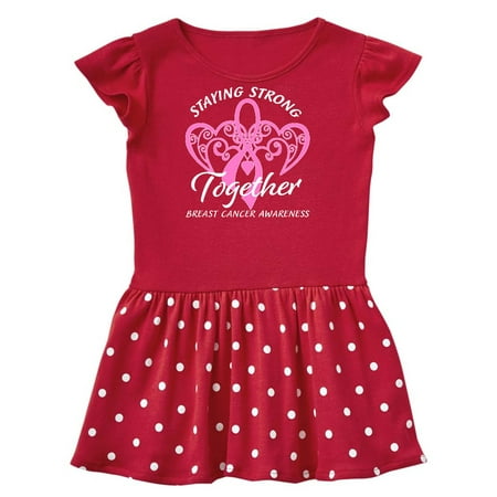 Inktastic Staying Strong Together with Pink Breast Cancer Ribbon Gift Toddler Girl Dress
Inktastic Staying Strong Together with Pink Breast Cancer Ribbon Gift Toddler Girl Dress