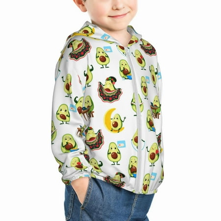 Uemuo Funny Avocado In Mexican Clothes Pattern Rash Guard for Boys Girls Long Sleeve Swim Shirts UPF 50+ UV Sun Protection Hooded Fishing Shirt with Pocket for Kid-18 Months
Uemuo Funny Avocado In Mexican Clothes Pattern Rash Guard for Boys Girls Long Sleeve Swim Shirts UPF 50+ UV Sun Protection Hooded Fishing Shirt with Pocket for Kid-18 Months