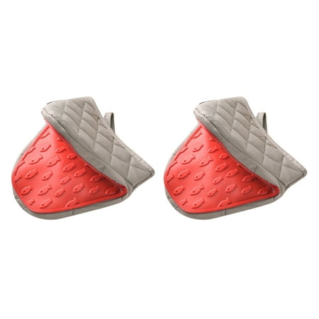 GETHOME 2pcs Oven Mitts Padded Silicone Heat Resistant Potholder Non Slip Gloves Mini
GETHOME 2pcs Oven Mitts Padded Silicone Heat Resistant Potholder Non Slip Gloves Mini
