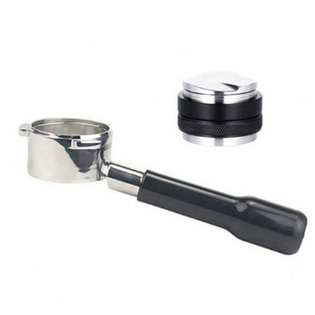 Bottomless Portafilter 51mm for EC680 EC685 Filter Holder with Side Espresso Tamper
Bottomless Portafilter 51mm for EC680 EC685 Filter Holder with Side Espresso Tamper