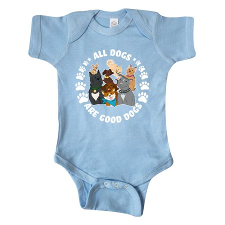 Inktastic All Dogs are Good Dogs with Cute Dog Family Gift Baby Boy or Baby Girl Bodysuit
Inktastic All Dogs are Good Dogs with Cute Dog Family Gift Baby Boy or Baby Girl Bodysuit