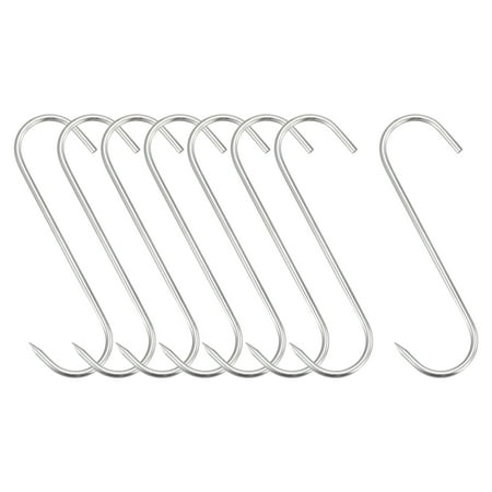 Uxcell 6.89 Meat Hooks 0.2 Thick Stainless Steel S-Hook Meat Processing Hanging 8Pack
Uxcell 6.89 Meat Hooks 0.2 Thick Stainless Steel S-Hook Meat Processing Hanging 8Pack