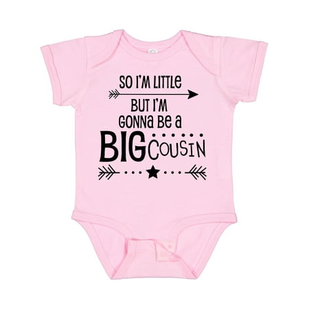 Inktastic So I m Little but I m Gonna Be a Big Cousin Gift Baby Boy or Baby Girl Bodysuit
Inktastic So I m Little but I m Gonna Be a Big Cousin Gift Baby Boy or Baby Girl Bodysuit