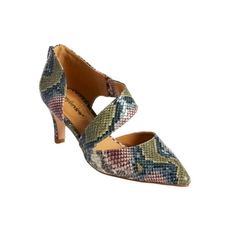 Comfortview Women s Wide Width The Braelynn Pump Heeled Shoes
