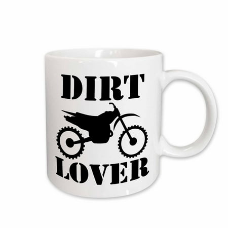 3dRose Black dirt bike graphic image and dirt lover text on white background Ceramic Mug 15-ounce
3dRose Black dirt bike graphic image and dirt lover text on white background Ceramic Mug 15-ounce