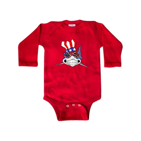 Inktastic 4th of July Patriot Shark Gift Baby Boy or Baby Girl Long Sleeve Bodysuit
Inktastic 4th of July Patriot Shark Gift Baby Boy or Baby Girl Long Sleeve Bodysuit