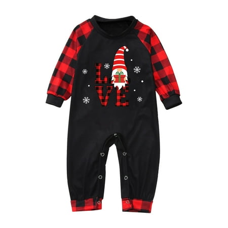 Follure Pajamas for Family Long Sleeve Winter Fall Christmas Xmas Sleepwear Outfits Matching Pajama Set