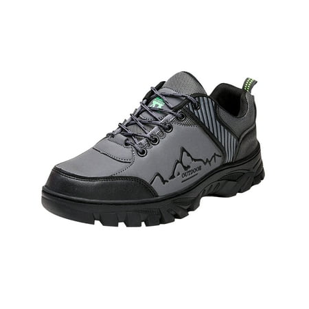 Tenmix Mens Comfortable Trekking Shoe Sport Non-Slip Patchwork Sneakers Wear-resistant Athletic Sneaker Black 7
Tenmix Mens Comfortable Trekking Shoe Sport Non-Slip Patchwork Sneakers Wear-resistant Athletic Sneaker Black 7