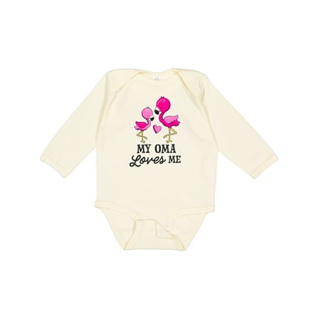 Inktastic My Oma Loves Me with Two Flamingos Gift Baby Boy or Baby Girl Long Sleeve Bodysuit
Inktastic My Oma Loves Me with Two Flamingos Gift Baby Boy or Baby Girl Long Sleeve Bodysuit