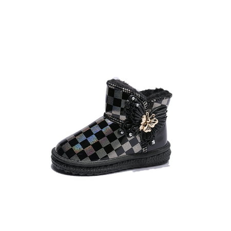 Boys Girls Toddler Snow Boots Wear-Resistant Slip Resistant Wear-Resistant Warm Cotton Boots Fashionable Children s Walking Shoes
Boys Girls Toddler Snow Boots Wear-Resistant Slip Resistant Wear-Resistant Warm Cotton Boots Fashionable Children s Walking Shoes