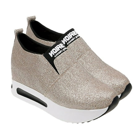 Breathable Casual Shoes Womens Loafers Woman High-heel All-match Sneakers Dressy Miss
Breathable Casual Shoes Womens Loafers Woman High-heel All-match Sneakers Dressy Miss