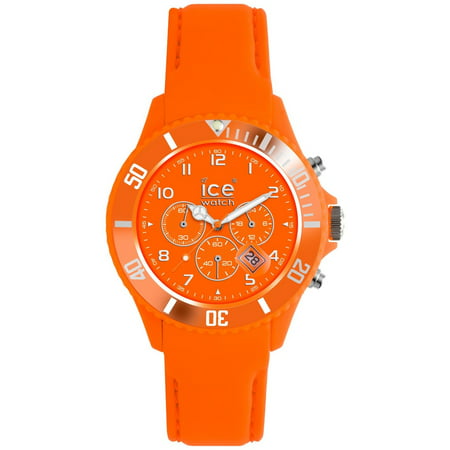 Ice-Watch Women's Matte CHM. FO.B.S.12 Orange Silicone Quartz Watch