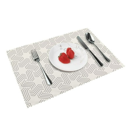 Home Geometric Patterns Placemats Set Of 4 Washable Wipeable Place Mats Place Mats For Festival Parties Family Dinner (12 X 18inch)
Home Geometric Patterns Placemats Set Of 4 Washable Wipeable Place Mats Place Mats For Festival Parties Family Dinner (12 X 18inch)