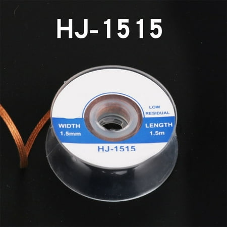 Fule 1.5M Length Welding Wires Desoldering Braid Solder Remover Wire Repair Tool