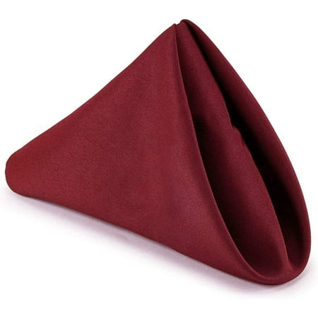 Trimming Shop 20 Inch Cotton Polyester Burgundy Table Napkin for Home Hotel Dinning Wedding Banquet Party Events Hemmed Edges Lightweight & Machine Washable 1pcs
Trimming Shop 20 Inch Cotton Polyester Burgundy Table Napkin for Home Hotel Dinning Wedding Banquet Party Events Hemmed Edges Lightweight & Machine Washable 1pcs