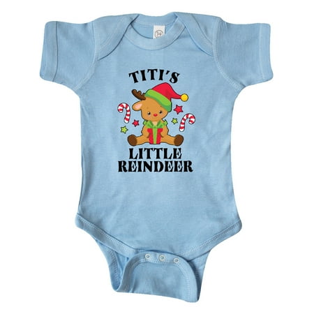 Inktastic Christmas Titi s Little Reindeer with Candy Canes Gift Baby Boy or Baby Girl Bodysuit
Inktastic Christmas Titi s Little Reindeer with Candy Canes Gift Baby Boy or Baby Girl Bodysuit