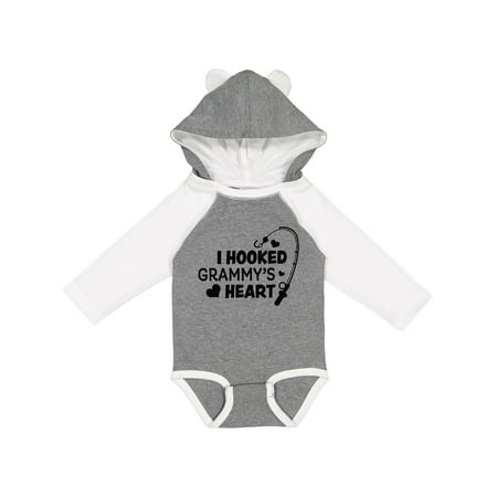 Inktastic I Hooked Grammy s Heart with Fishing Rod Gift Baby Boy or Baby Girl Long Sleeve Bodysuit
Inktastic I Hooked Grammy s Heart with Fishing Rod Gift Baby Boy or Baby Girl Long Sleeve Bodysuit