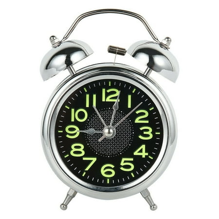 GETHOME 4 Inch Bedside Night Light Alarm Clock Double Bell Super Loud Desk Silent Quartz
GETHOME 4 Inch Bedside Night Light Alarm Clock Double Bell Super Loud Desk Silent Quartz