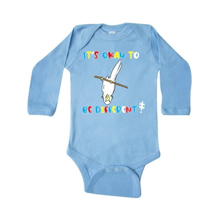 Inktastic Autism Awareness It s Okay to Be Different Silly Bird Gift Baby Boy or Baby Girl Long Sleeve Bodysuit
Inktastic Autism Awareness It s Okay to Be Different Silly Bird Gift Baby Boy or Baby Girl Long Sleeve Bodysuit