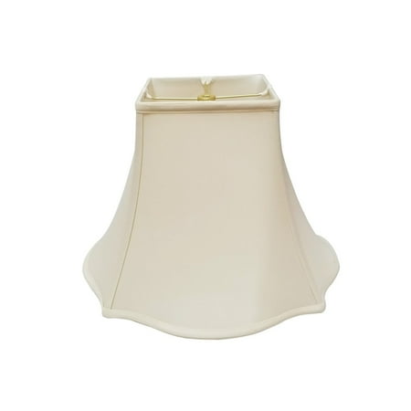Royal Designs Fancy Square Bell Eggshell Lamp Shade, 5 x 12 x 9.75