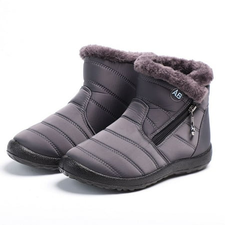 Waterproof Fleece Liner Snow Boots Ankle Thermal Insulated Round Toe Flat Shoes Women s Footwear
Waterproof Fleece Liner Snow Boots Ankle Thermal Insulated Round Toe Flat Shoes Women s Footwear