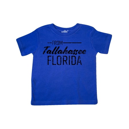 Inktastic From Tallahassee Florida in Black Distressed Text Gift Toddler Boy or Toddler Girl T-Shirt
Inktastic From Tallahassee Florida in Black Distressed Text Gift Toddler Boy or Toddler Girl T-Shirt