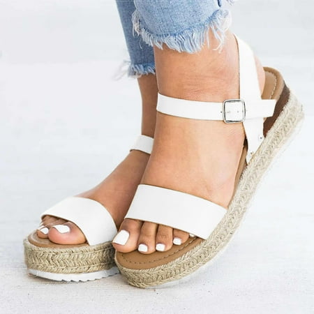 GA Womens Ladies Fashion Casual Open Toe Wedges Sandals Platform Buckle Strap Shoes
GA Womens Ladies Fashion Casual Open Toe Wedges Sandals Platform Buckle Strap Shoes
