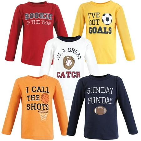 Hudson Baby Infant and Toddler Boy Long Sleeve T-Shirts Sports 3 Toddler
Hudson Baby Infant and Toddler Boy Long Sleeve T-Shirts Sports 3 Toddler