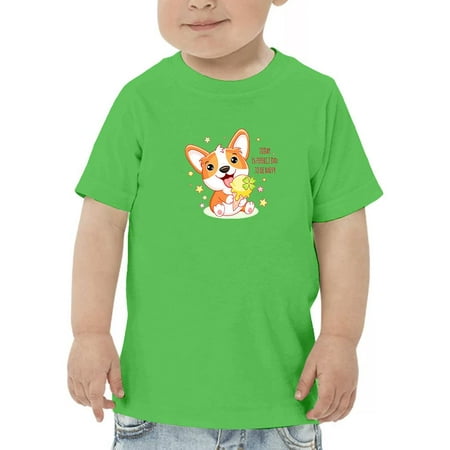 Cute Corgi Puppy W Ice Cream T-Shirt Toddler -Image by Shutterstock 2 Toddler
Cute Corgi Puppy W Ice Cream T-Shirt Toddler -Image by Shutterstock 2 Toddler