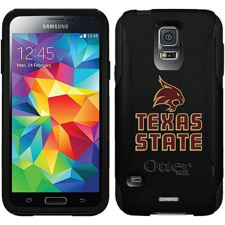 Texas State Bobcat Logo Design on OtterBox Commuter Series Case for Samsung Galaxy S5