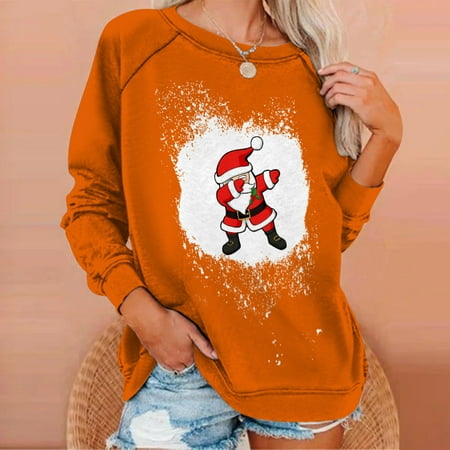jsaierl Oversized Sweatshirt for Women Christmas Printed Sweatshirt Round Neck Long Sleeve Casual Tops for Women Skin-Friendly Sweatshirts for Party
jsaierl Oversized Sweatshirt for Women Christmas Printed Sweatshirt Round Neck Long Sleeve Casual Tops for Women Skin-Friendly Sweatshirts for Party
