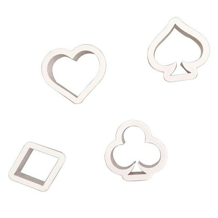 4Pcs Poker Cute Fondant Cake Pastry Art Embossing Biscuit Mould Biscuits Decorating Supplies Cookie
4Pcs Poker Cute Fondant Cake Pastry Art Embossing Biscuit Mould Biscuits Decorating Supplies Cookie